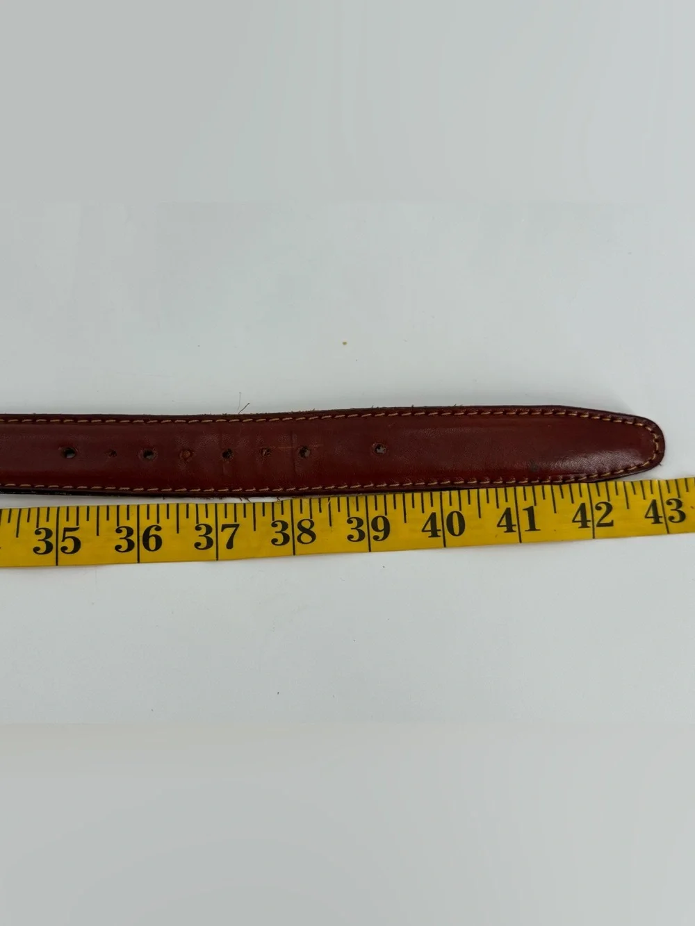 Vero Cuoio‎ Vintage Italian Leather Belt 38